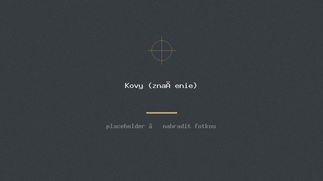Kovy (značenie) – laserové gravírovanie